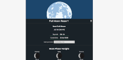 Full Moon Report